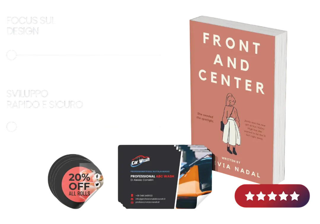 Realizzazione grafiche professionali per web, social media e comunicazione aziendale