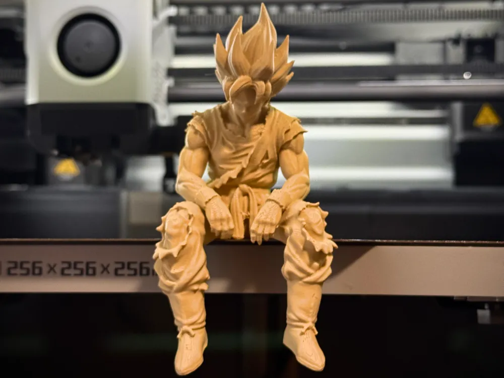 Goku seduto, Dragon Ball