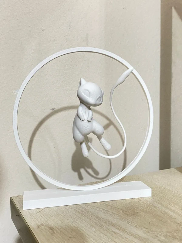 Decorazione bianca Mew, Pokemon