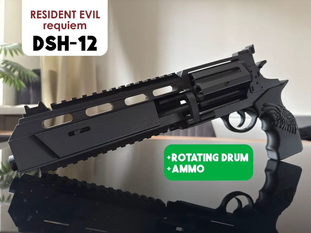 Resident Evil Requiem DSH-12 Revolver