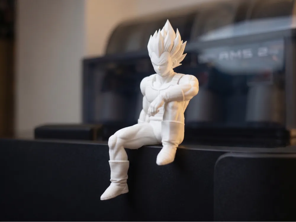 Vegeta seduto, Dragon Ball