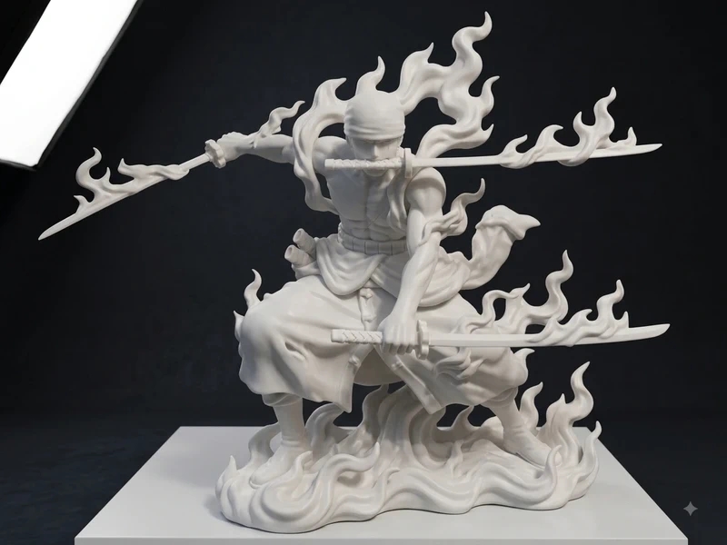 Zoro Roronoa - "Maestro di Santoryu", One Piece