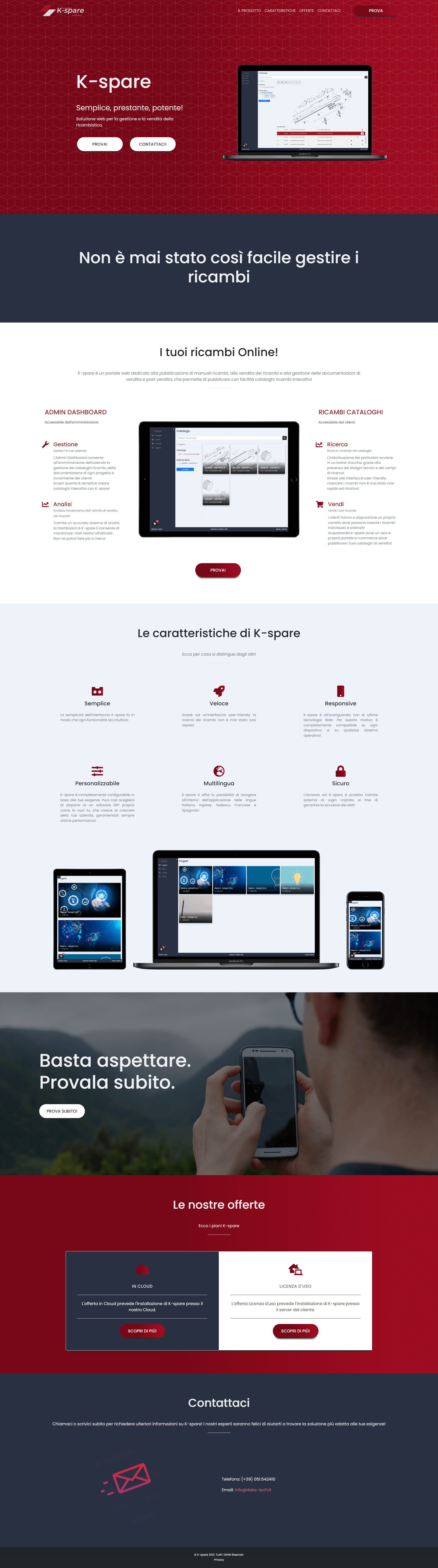 K-spare | Landing Page